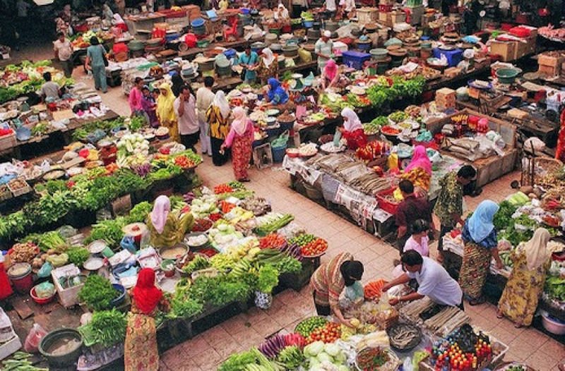 Lombok : Marché local