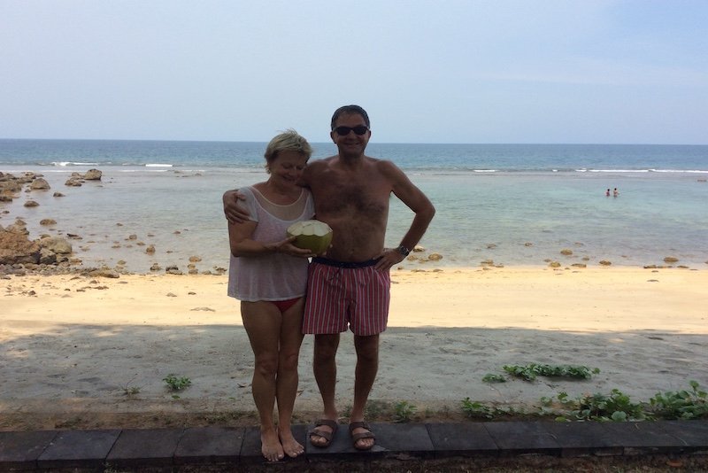 Sejour Bali : Michèle et Marc de Belgique