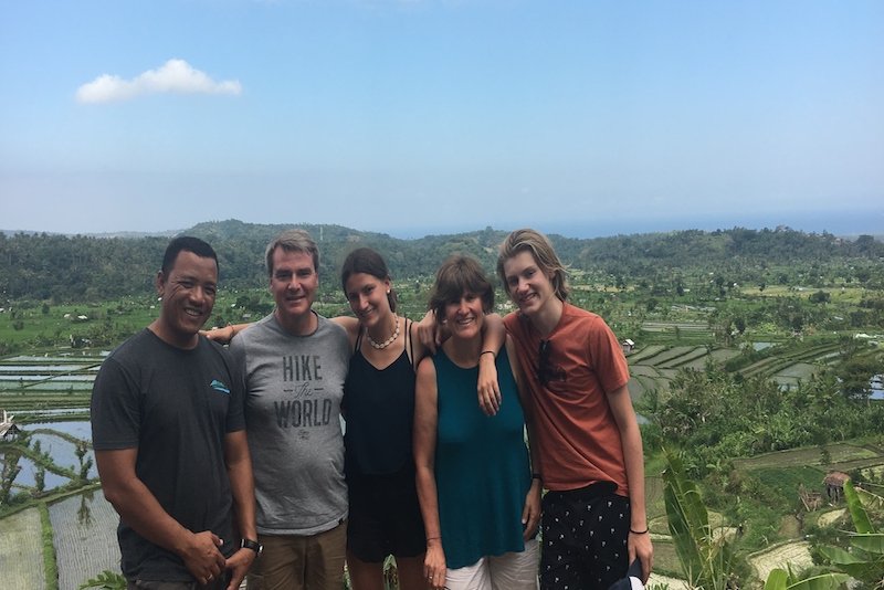 Sejour Bali et Komodo : Charlotte et sa famille