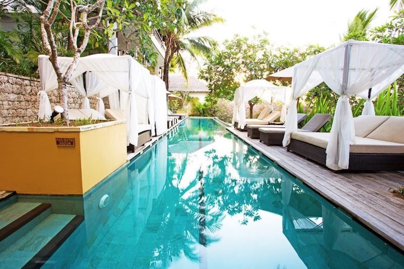 Hôtel Nusa Lembongan, classe grand luxe, piscine et détente