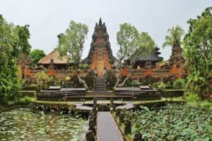 Temples à Bali en Indonésie