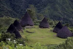 Villages traditionnels en Indonésie