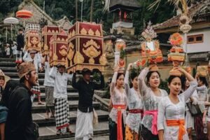 Cérémonies traditionnelles à Bali et en Indonésie