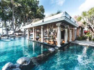 Beach bar, hotel Bali, Sanur