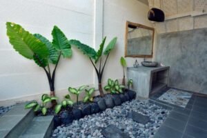 Salle de bain, charme Nusa Penida