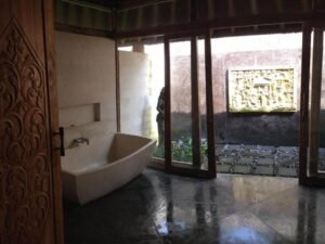 Salle de bain, bungalow, Sidemen