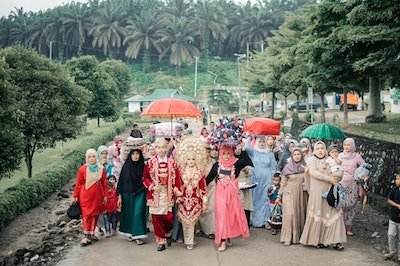 Mariage, Padang, Sumatra