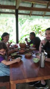 Bali en famille, lunch chez l'habitant